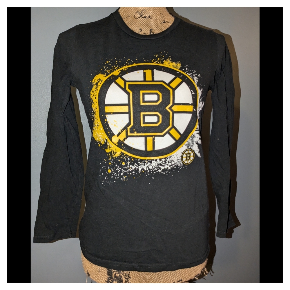 Boston Bruins Shirt Medium NHL Long Sleeve